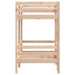 vidaXL Lit superposé sans matelas 80x200 cm bois de pin massif
