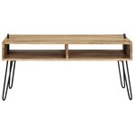vidaXL Table basse Bois de manguier massif 100x60x45 cm