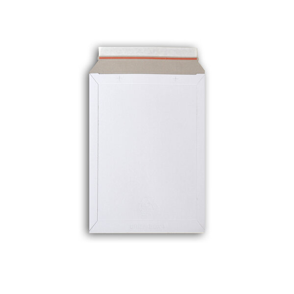 Lot de 50 enveloppes carton b-box 4 blanc format 250x353 mm