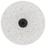 vidaXL Base de parasol pour poteaux de 37/42/52/58 mm en béton blanc  20 kg.