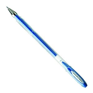Stylo roller Signo Ecriture moyenne Bleu métallisé - Signo