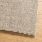 vidaXL Tapis HUARTE à poils courts doux et lavable sable 160x230 cm