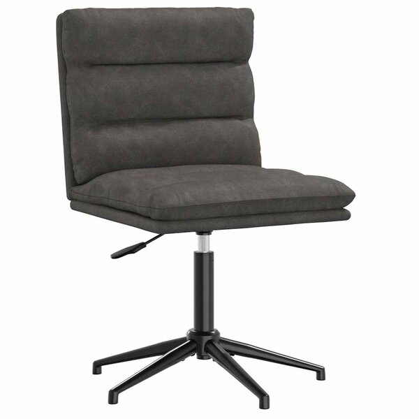 vidaXL Chaise de salle à manger Noir Similicuir