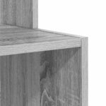 vidaXL Bureau Gris Sonoma 106 x 40 x 88.5 cm Bois d'ingénierie