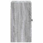 vidaXL Armoire Murale 59 x 31 x 60 cm Bois d'ingénierie Sonoma gris