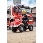 Rolly Toys 038220 - rollyUnimog Fire Truck avec frein et lumières