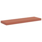 vidaXL Étagère Murale 2 Pièces Rouge 80 x 23 5 x 4 cm Bois d'ingénierie