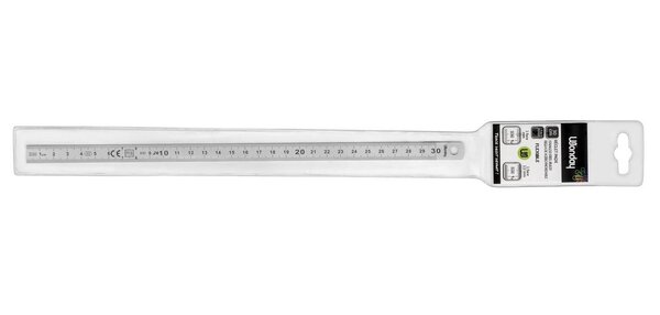 Reglet métal 2 faces flexible 30 cm WONDAY