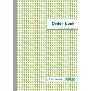 Orderbook Ligné 29 7x21cm 50 Feuillets Double Autocopiant - Blanc - X 5 - Exacompta