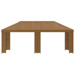 vidaXL Abri de jardin 6 x 3 m Beige Polyester et Acier 190