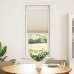vidaXL Store plissé 60x125 cm Crème