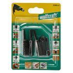 wolfcraft Ensemble râpe rotative et fraise Acier 5 Pièces 2540000