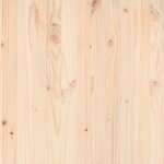 vidaXL Canapés centraux de jardin 2 Pièces Bois de pin massif