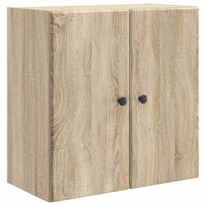 vidaXL Armoire Murale 59 x 31 x 60 cm Bois d'ingénierie Chêne Sonoma