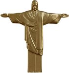 Pièce de monnaie en Argent 1000 Francs g 31.1 (1 oz) Millésime 2025 CHRIST THE REDEEMER 3D