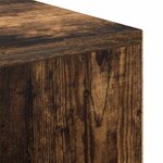 vidaXL Bureau Chêne fumé 102 x 50 x 75 cm Bois d'ingénierie
