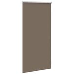 vidaXL Store enrouleur occultant marron 40 x 100 cm