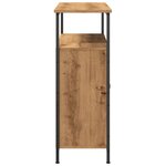 vidaXL Buffet chêne artisanal 70x30x80 cm bois d'ingénierie