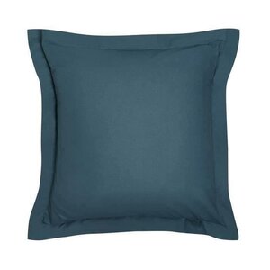 Taie d'oreiller - 63 x 63+5 cm uni - Paon