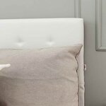 vidaXL Cadre de lit avec rangement hydraulique 180x200 cm similicuir