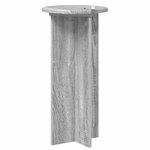 vidaXL Support de Plante 2 Pièces Sonoma gris 29 5 x 29 5 x 60 cm