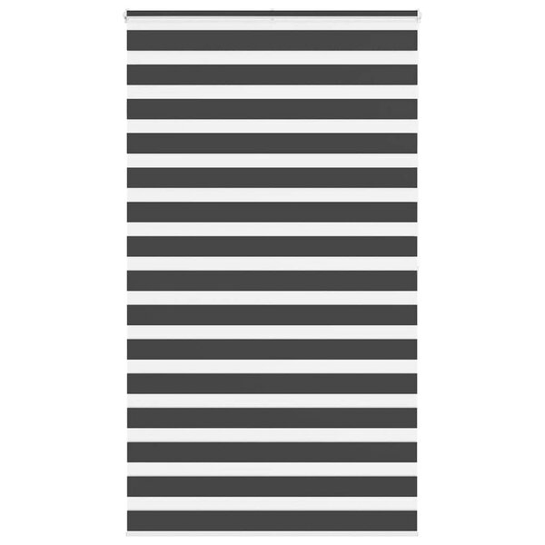 vidaXL Store zèbre noir 130x200 cm largeur du tissu 125 9 cm polyester