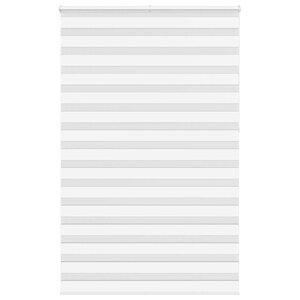 vidaXL Store zèbre blanc 150x230 cm largeur du tissu 145 9cm polyester