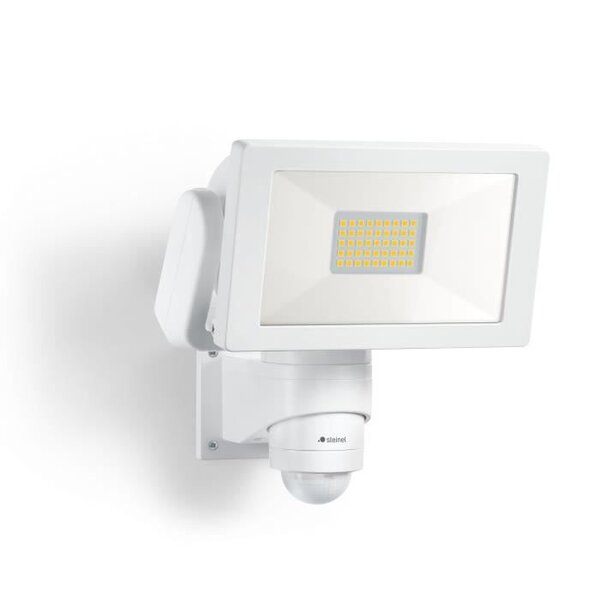 STEINEL Projecteur extérieur avec détecteur LS 300 S LED 30W 4000K IP44 - Blanc