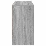 vidaXL Bureau Gris Sonoma Bois d'ingénierie 100 x 40 x 75 cm