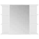 vidaXL Ensemble de meubles de bain 3 Pièces Blanc Bois d'ingénierie