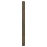 vidaXL Table à manger marron clair bois de chêne massif rectangulaire