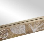 vidaXL Miroir de salle de bain 50x3x70 cm bois de manguier massif
