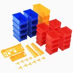 vidaXL Organisateur d'outils de garage mural