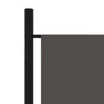 vidaXL Cloison de séparation 6 panneaux Anthracite 300x180 cm