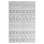 vidaXL Tapis d'extérieur ARAKIL Gris 160x230 cm PP