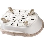 Corbeille chat ou chien sofa Throne 6 avec coussin - Blanc