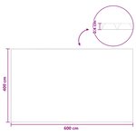 vidaXL Couverture de piscine solaire de haute qualité Carré PE Bleu