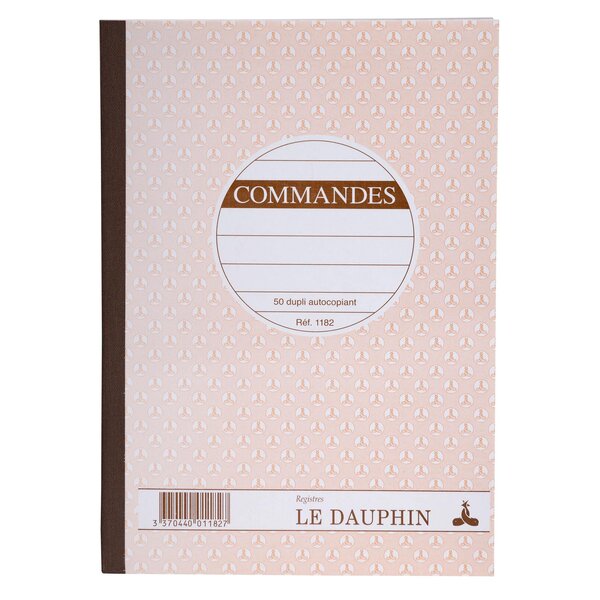 Manifold Autocopiant 210x148 Commandes 50 Dupli - Avoine - X 5 - Le Dauphin