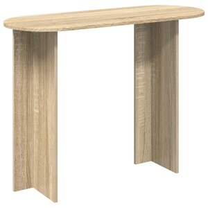 vidaXL Table console Chêne Sonoma 100 x 39 5 x 75 cm Bois d'ingénierie