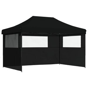 vidaXL Tente de fête 292 x 440 x 315 cm Noir Tissu Oxford