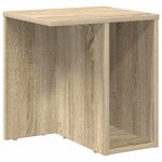 vidaXL Table d'appoint Chêne Sonoma 37 x 32 x 40 cm Bois d'ingénierie