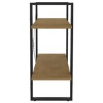 vidaXL Bibliothèque à 2 niveaux 80x30x70 cm bois de pin massif