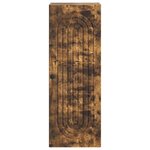 vidaXL Armoire Murale Chêne fumé 33 x 34 5 x 90 cm Bois d'ingénierie