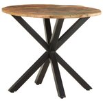 vidaXL Table d'appoint 68x68x56 cm Bois de récupération massif
