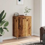 vidaXL Buffet vieux bois 69 5x34x90 cm bois d'ingénierie