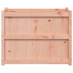 vidaXL Jardinière 90x50x70 cm bois massif douglas