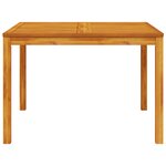 Set de jardin 3 pièces en bois massif d'acacia