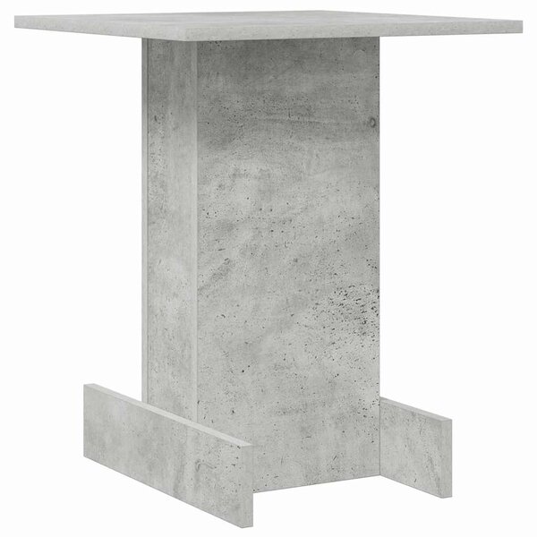 vidaXL Table d'appoint Gris béton 44 5 x 45 x 55 cm Bois d'ingénierie