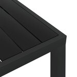 vidaXL Ensemble à manger de jardin coussins 3Pièces Résine tressée Gris