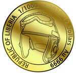 Pièce de monnaie en Or 12 Dollars g 0.031 (1/1000 oz) Millésime 2026 Deadly Vehicles TANK (PRÉCOMMANDE)